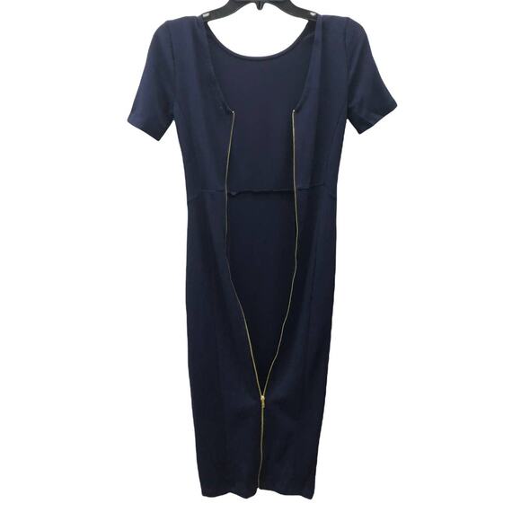 Ali & Jay Luck Be A Lady Navy  Blue Sheath Mini Dress NEW - Picture 5 of 8